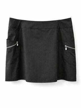 Ascend Black Athletic Skort Womens Size 18 Golf Tennis Activewear Skirt